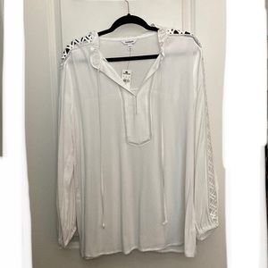 Express White Blouse